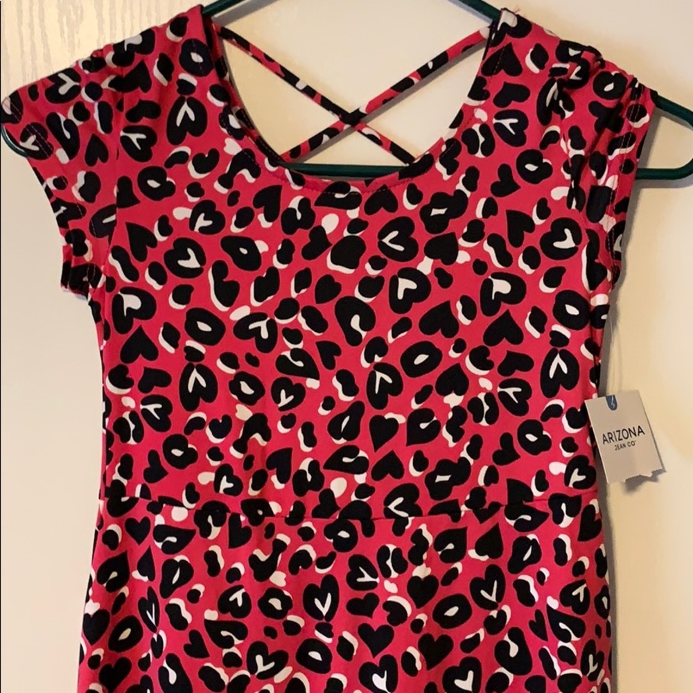 Pink Leopard Dress